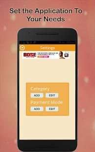 Daily Expenses स्क्रीनशॉट 1