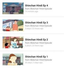 Shinchan in hindi full episode online download