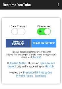 Realtime YouTube screenshot 1