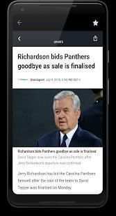 Carolina Panthers News screenshot 2