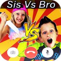 Live video call and chat with sis vs bro Pro on 9Apps