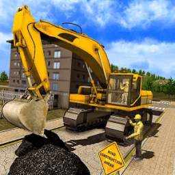 Real Road Builder Sim 2018: Construction Games