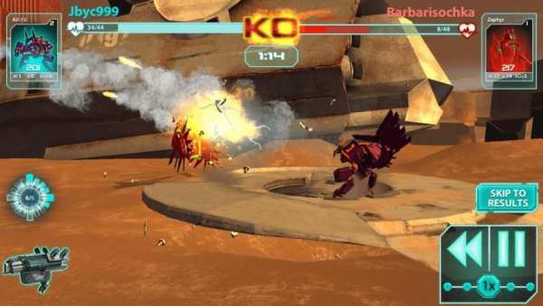 Super Cock Fighter - Robot Battle Arena screenshot 7