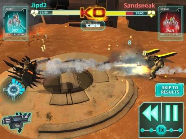 Super Cock Fighter - Robot Battle Arena screenshot 3