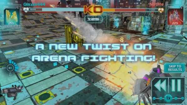 Super Cock Fighter - Robot Battle Arena screenshot 12