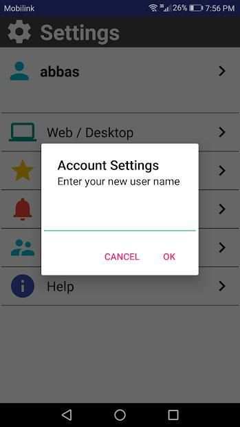PK Messenger screenshot 2