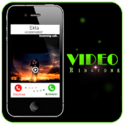 ikon Video Ringtone -Incoming Call Video Ringtone Maker