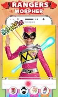 Rangers Superhero Face Morpher screenshot 4