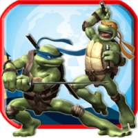Ninja Turtles Combat Games logo