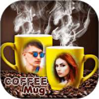 Coffee Mug Dual Photo Frames - Mug Photo Frame on 9Apps