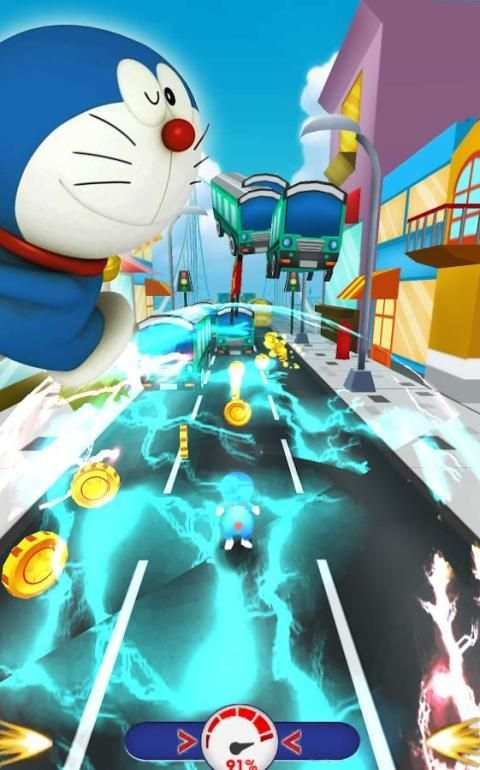 Subway doraemon Run: Free 3D doramon, doremon Game screenshot 6