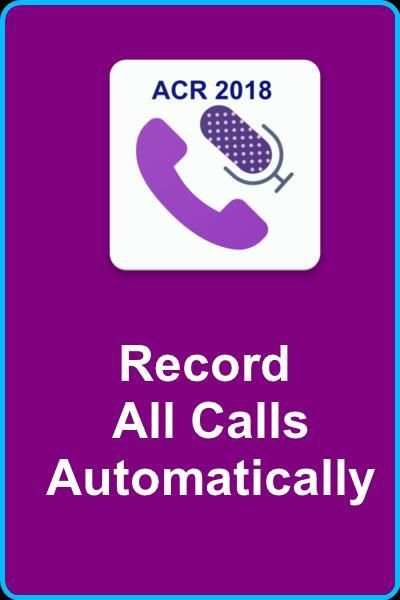 Magic Automatic Call Recorder 2018 स्क्रीनशॉट 1