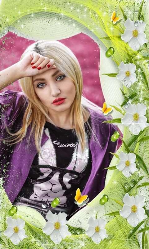 Beautiful Flower Photo Frame Editor Application screenshot 12
