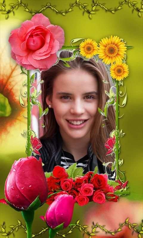 Beautiful Flower Photo Frame Editor Application screenshot 8