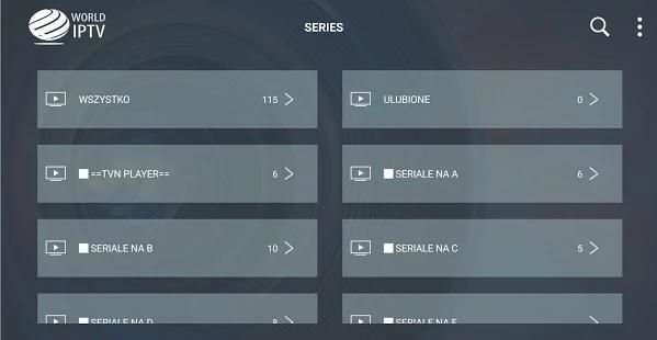 World IPTV screenshot 1