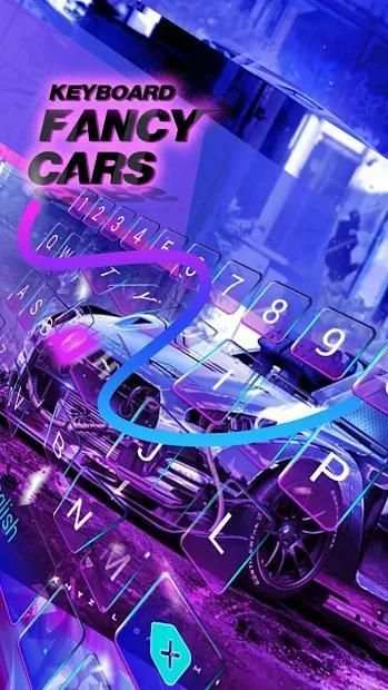 Fancy Cars Keyboard Theme screenshot 3