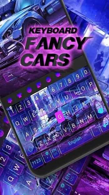 Fancy Cars Keyboard Theme screenshot 2