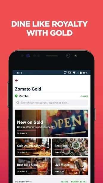 Zomato India screenshot 2