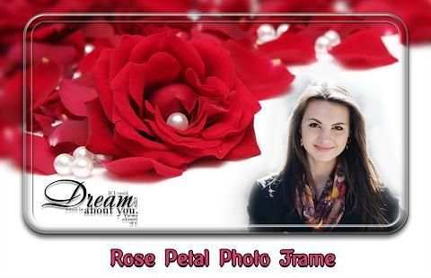Rose Petal Photo Frames скриншот 2