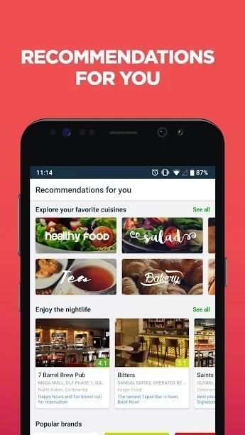 Zomato India स्क्रीनशॉट 6
