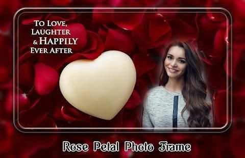 Rose Petal Photo Frames скриншот 3