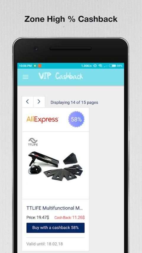 Cashback Aliexpress VIP screenshot 2