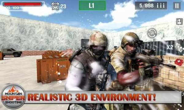 Mountain Sniper Shooting - Modern Sniper Game screenshot 4