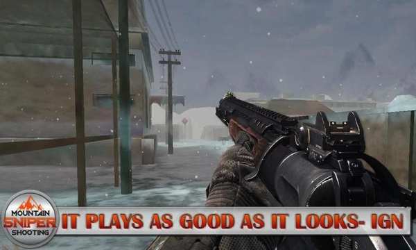 Mountain Sniper Shooting - Modern Sniper Game screenshot 1