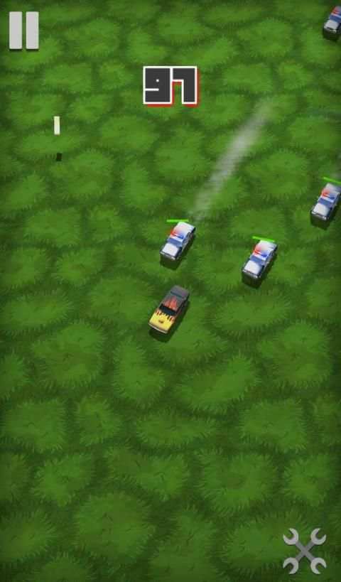 Crazy Police Drift Racing स्क्रीनशॉट 6
