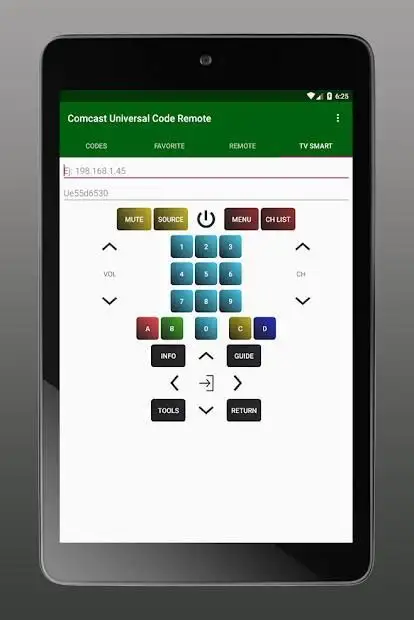 Códigos universales para Comcast (Smart control) screenshot 3