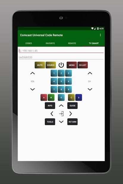 Códigos universales para Comcast (Smart control) स्क्रीनशॉट 3