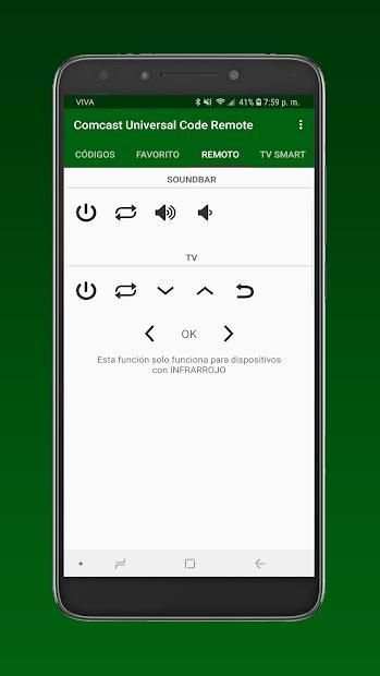 Códigos universales para Comcast (Smart control) स्क्रीनशॉट 6