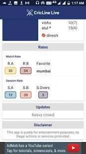 Live Fast Cricket Line - Fastest Line On-Line screenshot 2