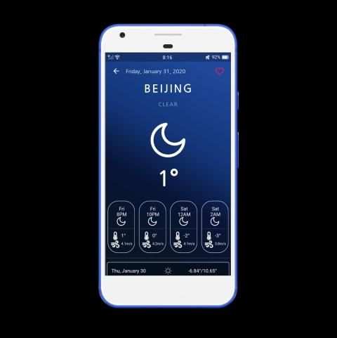 My Clime : Live Weather Forecast screenshot 1
