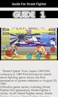 Guide For Street Fighter screenshot 5