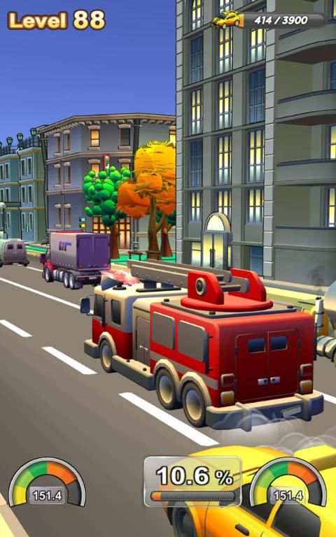 Two Cars - City Rush स्क्रीनशॉट 4