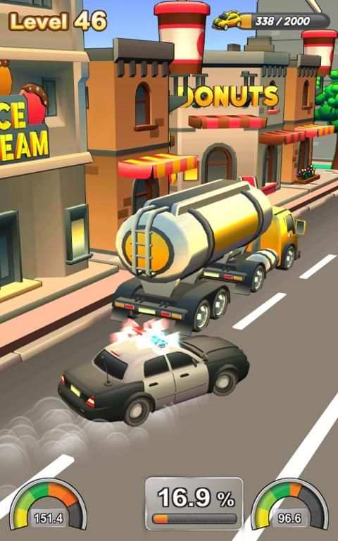 Two Cars - City Rush स्क्रीनशॉट 3