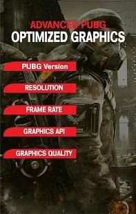 Optimized Graphics Tool PUBG screenshot 1