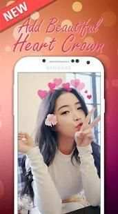 Heart Crown Filter screenshot 4