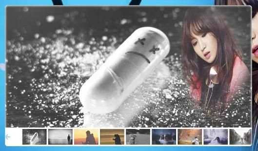Sad Photo frame screenshot 1