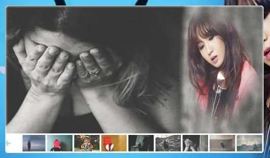 Sad Photo frame screenshot 8