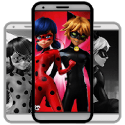 Ladybug &amp; Cat Noir Super Oled Wallpaper icon