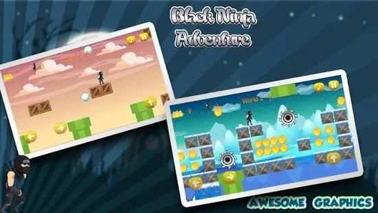 The Black Ninja Adventure screenshot 1