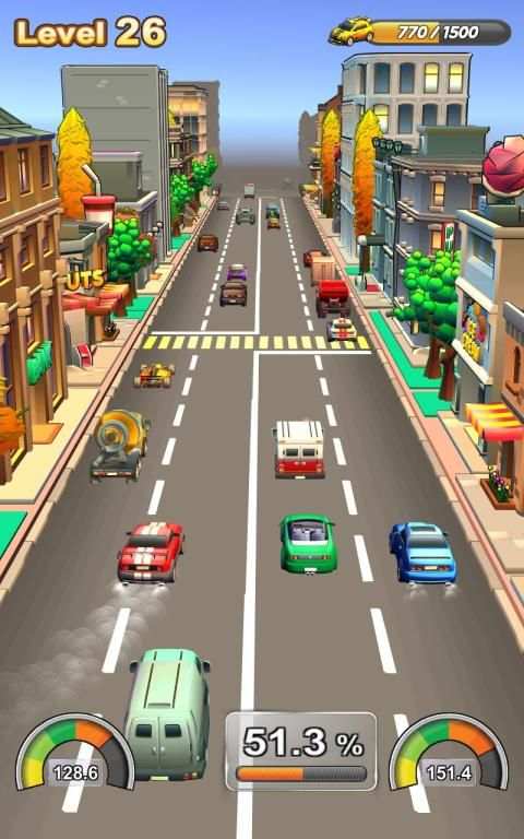 Two Cars - City Rush स्क्रीनशॉट 8