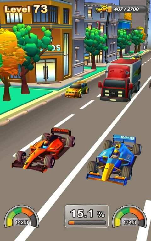 Two Cars - City Rush स्क्रीनशॉट 5