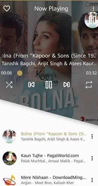 Mp3D Player - Music Player स्क्रीनशॉट 5