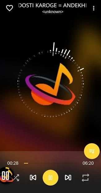 Mp3D Player - Music Player स्क्रीनशॉट 2