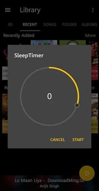 Mp3D Player - Music Player स्क्रीनशॉट 6