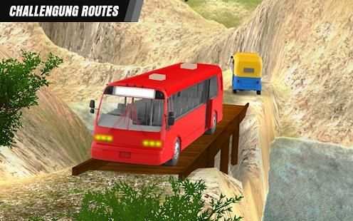 Mountain Bus 3D : Offroad Tourist Coach Simulator screenshot 1