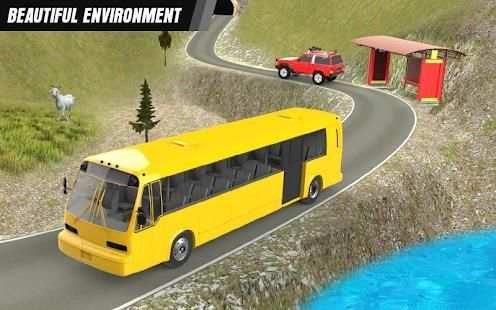 Mountain Bus 3D : Offroad Tourist Coach Simulator screenshot 3
